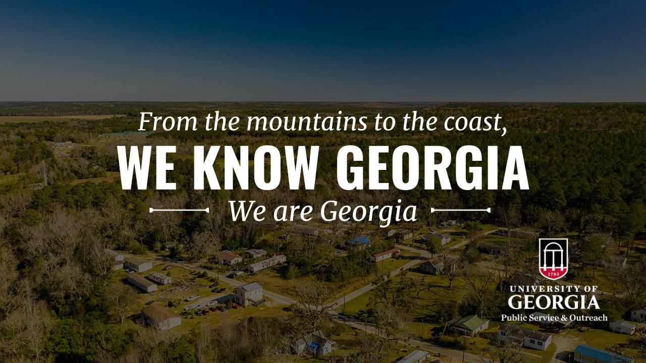 From the mountains to the coast, We know Georgia. We are Georgia.