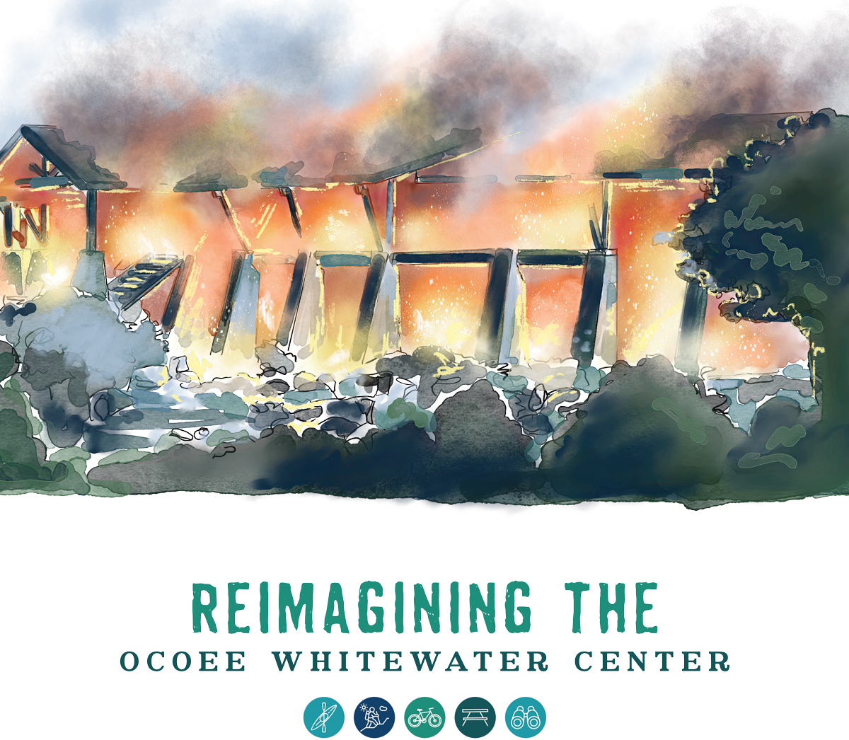 cover of the Reimagining The Ocoee Whitewater Center report