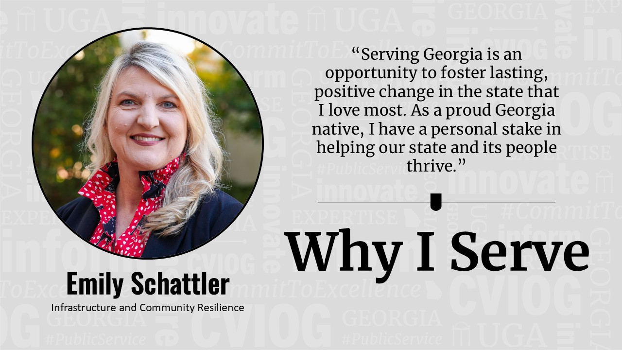 picture of Emily Schattler with words