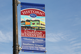 The City of Hinesville is redeveloping a downtown park to spur growth in the central business district, incorporating design work from a UGA team that includes the Institute of Government and the College of Environment and Design.