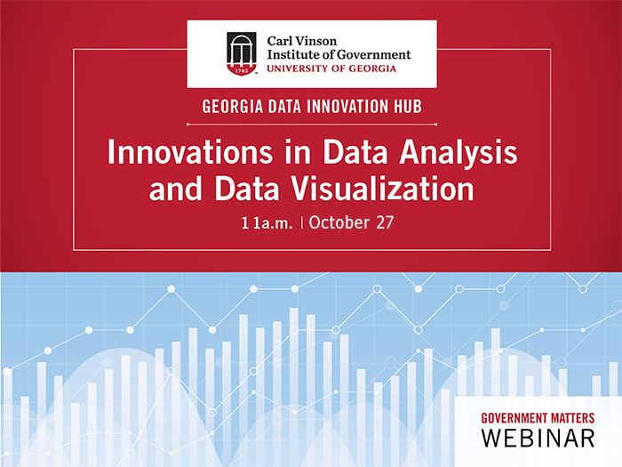 Innovations in Data Analysis and Data Visualization for Local Governments webinar
