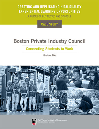 Boston Private Industry Council School-to-Career Initiatives