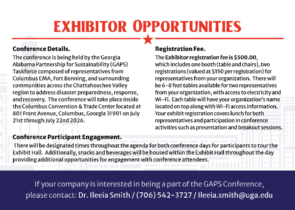 GAPS Exhibitors Info for 2026