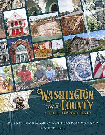 Washington County brand lookbook cover